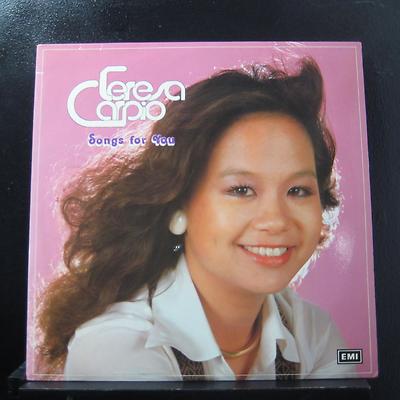 Teresa Carpio - Songs For You LP Mint- EMGS 6001 Hong Kong XL Poster Record