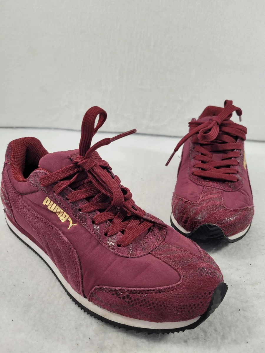 innovación explique piloto Puma Rio Animal Speed Women&#039;s 6 Burgandy Low-top Sneakers 358560 02 |  eBay