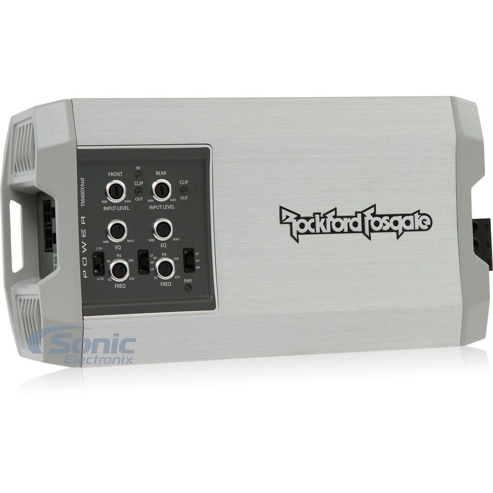 Морской 4-канальный усилитель Rockford Fosgate TM400X4ad класса AD 55290₽