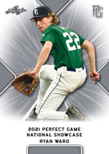10-Count Lot Ryan Ward 2021 Leaf Perfect Game NIKE All-American Rookies