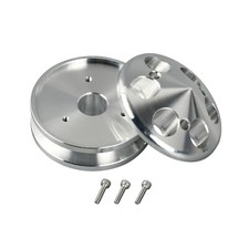 For Gm Sbc 350 400 Single-groove Aluminum Alternator Pulley Wnose Cone Cover For Gm Sbc 350 400 Single-groove Aluminum Alternator Pulley Wnose Cone Cover