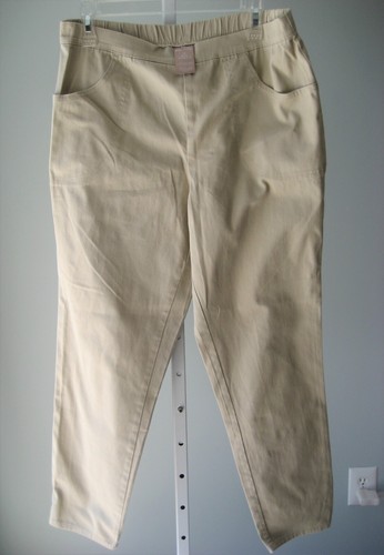 White Stag Pants Elastic Waist Med (8 