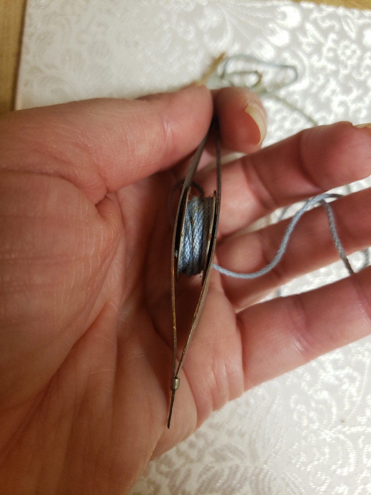 Vintage Boye Co Metal Tatting Shuttle Chicago eBay