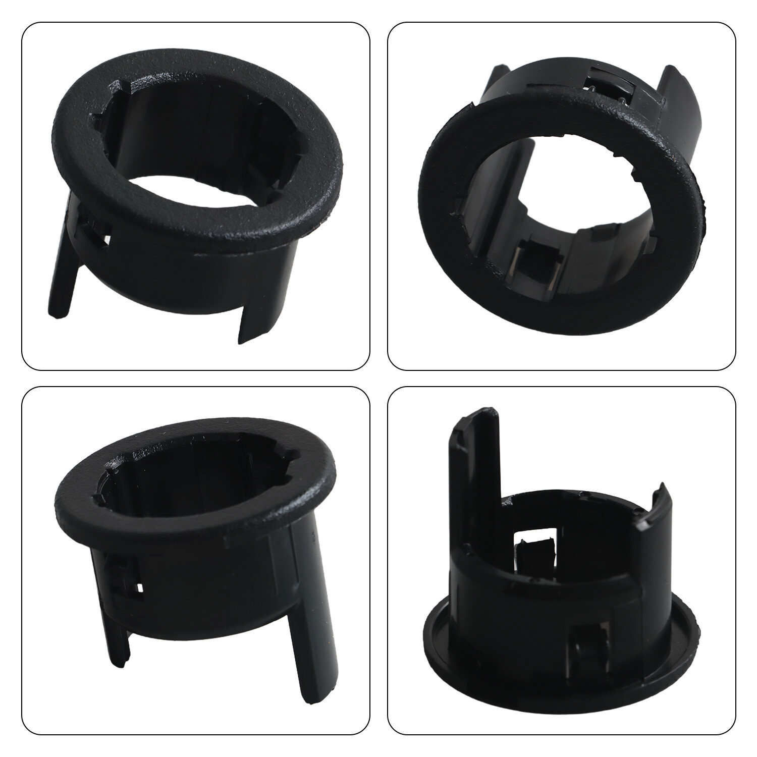 New 2x Cigarette Lighter Mounting Ring Instrument Panel for 05-08 Dodge Ram 2500