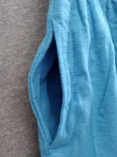Cat & Jack Girls Short Sleeve Hem Tiered Dress Turquoise M 7/8 - Picture 9 of 11