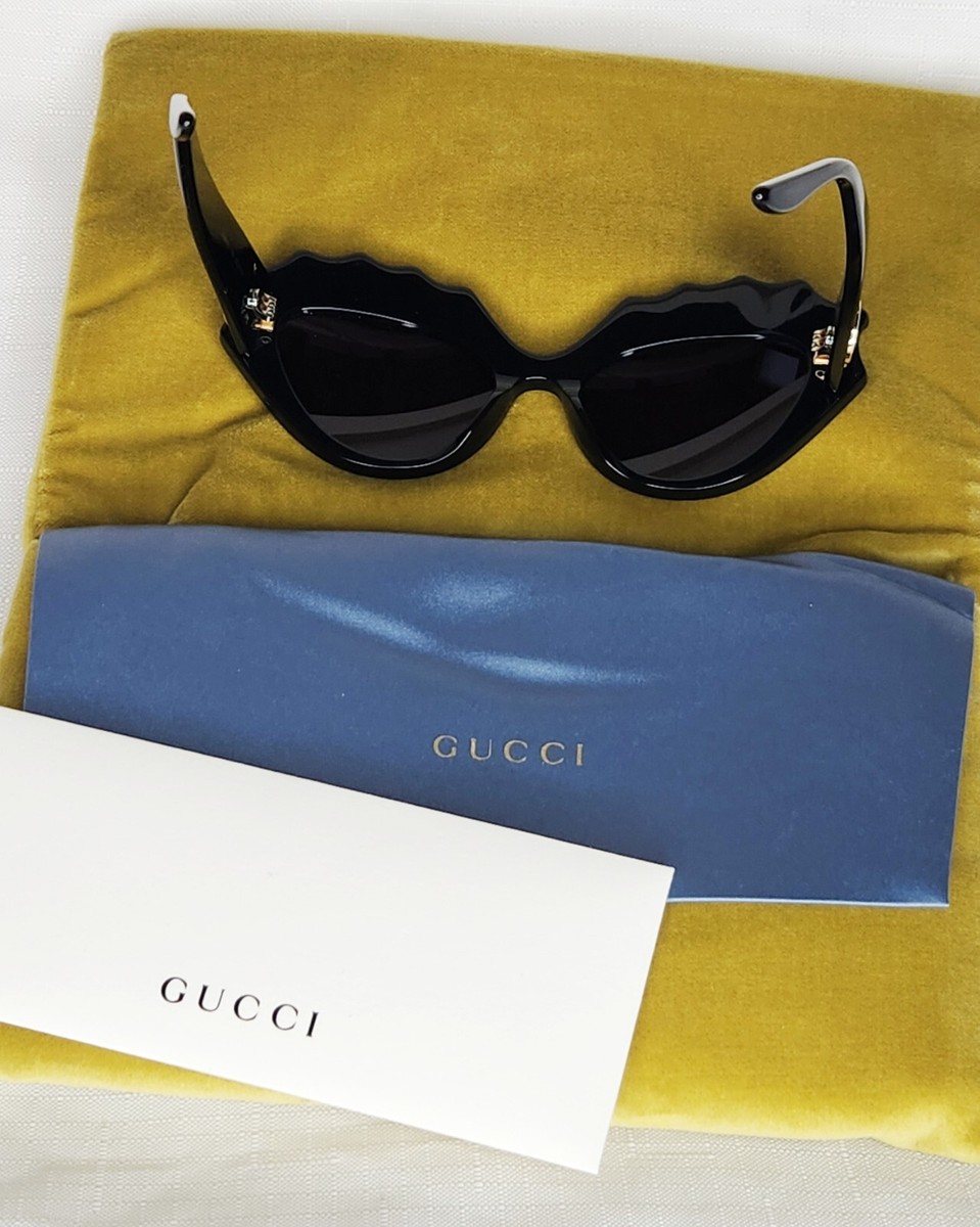 GUCCI SUNGLASSES GG0781S HOLLYWOOD FOREVER CRYSTAL CAT EYE GUCCI SUNGLASSES GG0781S HOLLYWOOD FOREVER CRYSTAL CAT EYE