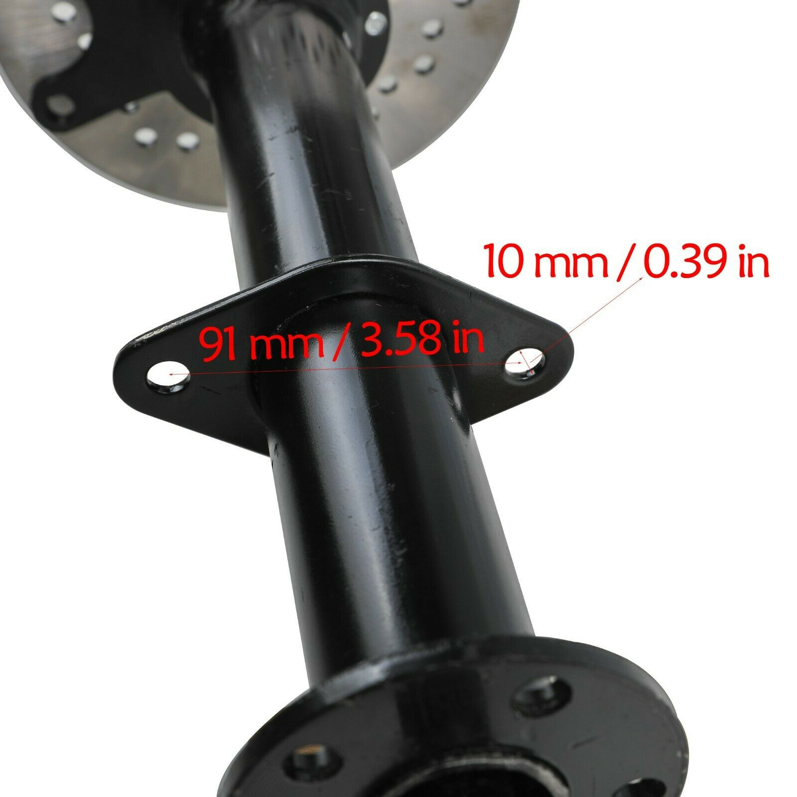 1020mm Electric Brushless Differential Motor Rear Axle Hub kit For Go