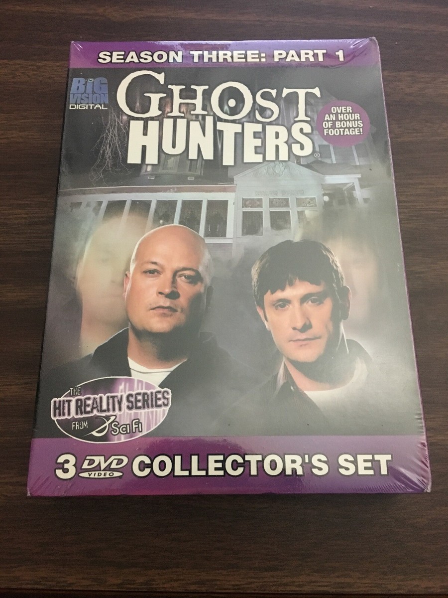 (未使用･未開封品)Ghost Hunters: Season 3 - Part 1 [DVD] Ghost Hunters: Season Three- Part One (DVD, 2007, 3-Disc