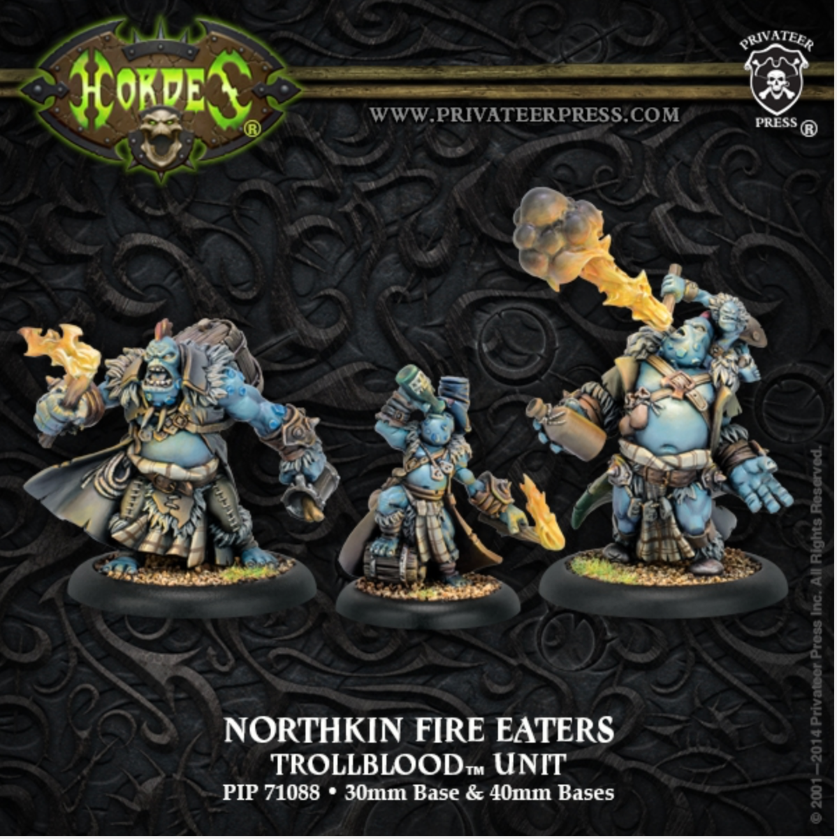 NORTHKIN FIRE EATERS TROLLBLOOD WARMACHINE PIP 71088 NEW | eBay