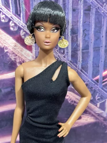 Pop Life Barbie Doll Pivotal African American Gold Label Hybrid Integrity Body🌸