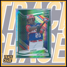 2022 Panini Elite Extra Edition Baseball Status Jalvin Arias 496/499 #181