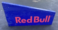 Vintage Very Cool Red Bull Sign Blue With Red Letters.