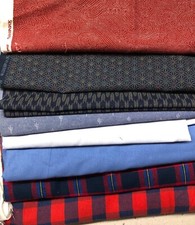 FABRIC SCRAP BY THE POUND - HALF YARD TO 1.5 YARD SIZES - 40 POUNDS