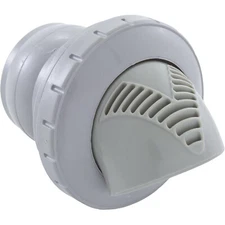 VRFSASLG Inlet Fitting, Infusion Venturi, 1-1/2" Insider Glulss, Light Gray