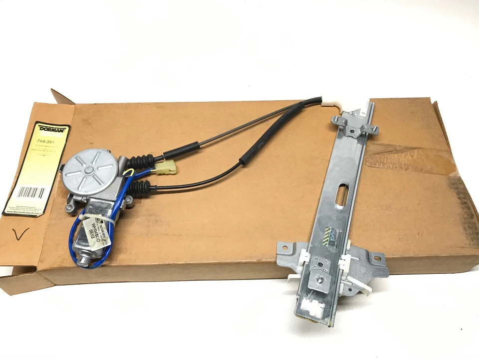 Conjunto de motor y regulador ventana eléctrica DORMAN trasero derecho para 98-99 Kia Sephia Foto 2 de 3