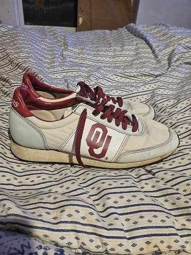 Vintage 1980's sooners sneakers 9M - Picture 2 of 8