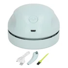 Desk Vacuum USB Charging Button Switch Mini Desktop Vacuum Cleaner For Home Offi