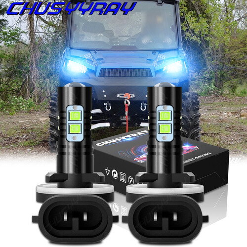 2x for Polaris Sportsman SP 570 850 2015-2018 8000K LED Headlight