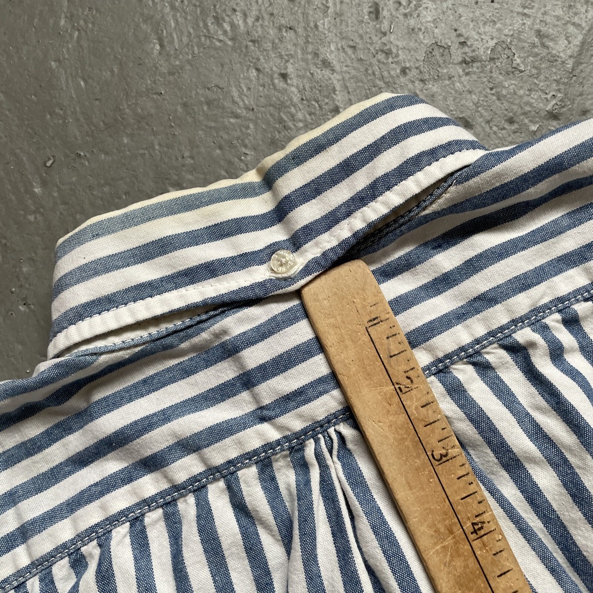 Evisu Biwako Yamane Academy Stripe Work Shirt-Jacket Made In Japan