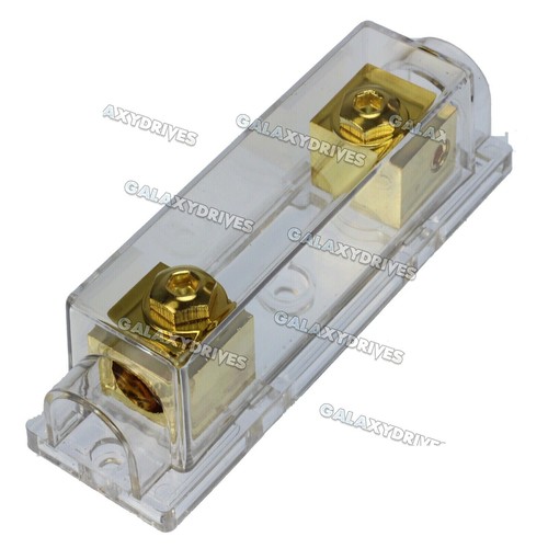 1PC 1/0 0 gauge 120 Amp no terminals needed Gold Plated ANL Fuse Holder - Picture 1 of 6