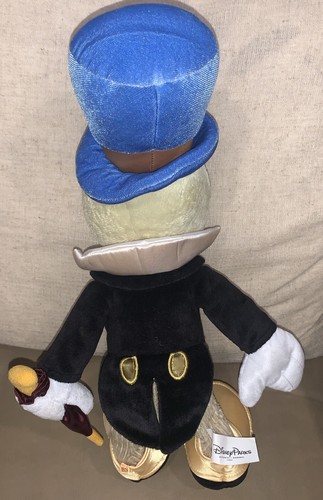 12” Disney jimmy Cricket Plush Disney Parks HTF Doll Pinocchio  - Picture 3 of 3
