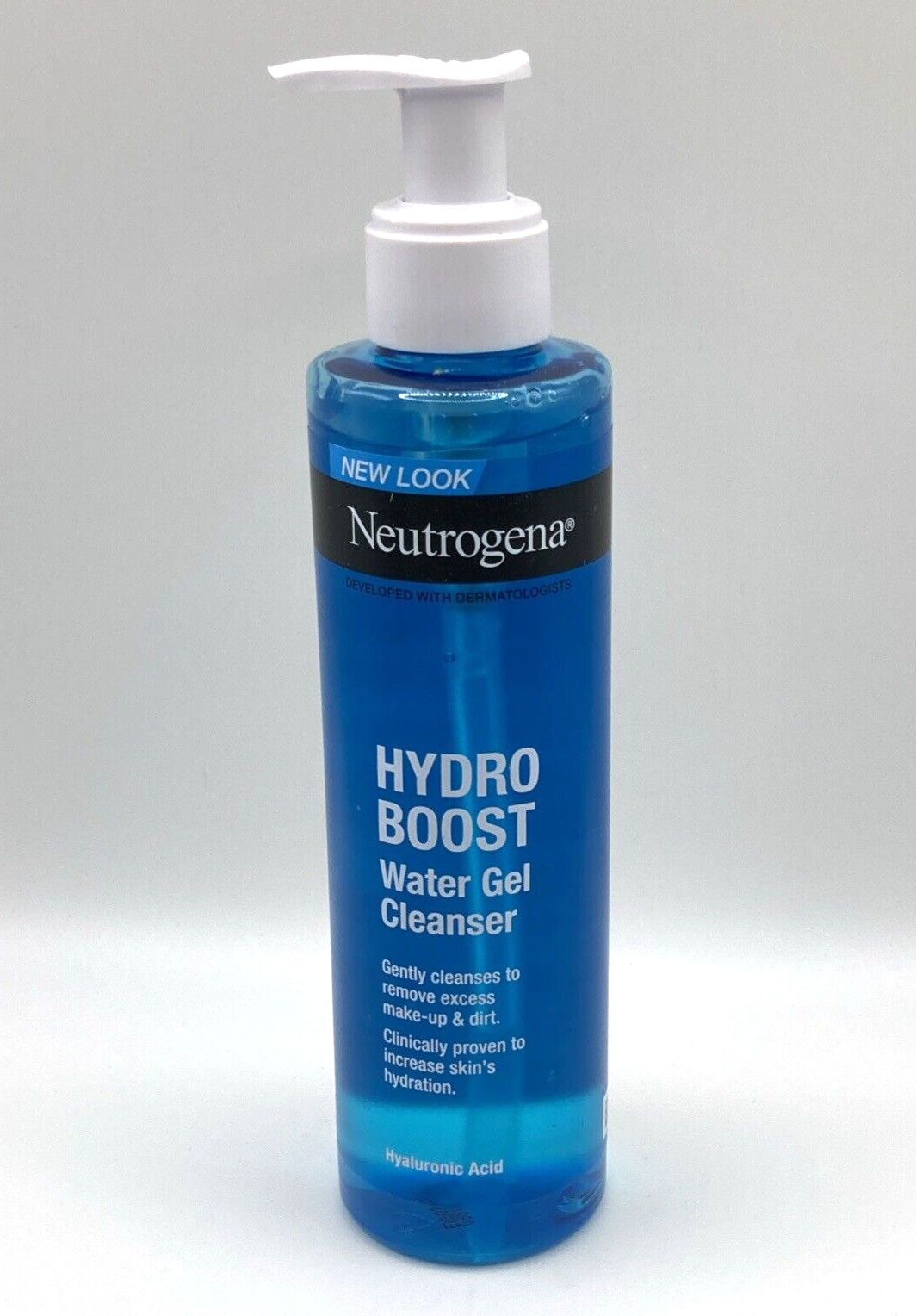 Neutrogena Hydro Boost Water Gel Cleanser 200ml Remove Excess Make-Up & Dirt