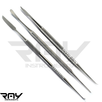 Dental Wax Modeling Carvers Zahle Beale Lecron Lab Technician Instruments CE