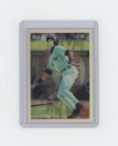 1998 Topps Derek Jeter Mystery Finest Refractor M8