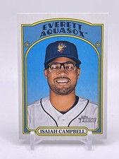 Isaiah Campbell 2021 Topps Heritage Minors #103 Seattle Mariners