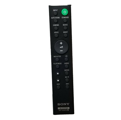 NEW OEM Sony Remote Control RMT-AH411U for Soundbar HT-S100F, HT-SF200, HT-SF150