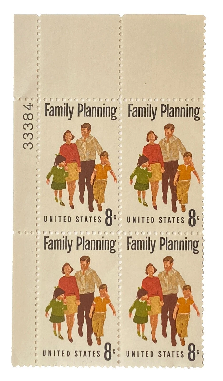 Estampillas de Estados Unidos Familia, sociedad