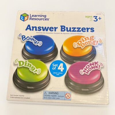 Learning Resources Answer Buzzers Set [B4]