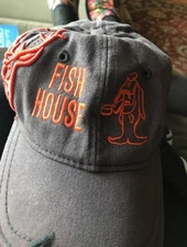 Dri Duck Cap Wildlife Series Orange Deer Hat Embroidered Buck Fish House Brown
