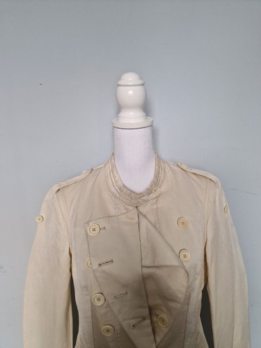 Damen HIGH USE Claire Campbell Weib Mantel Coat Jacke Blazer Gr. 40 - Bild 7 von 13