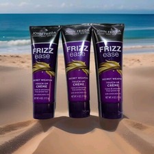 JOHN FRIEDA Frizz-Ease Secret Weapon Flawless Touch-Up Creme - 4oz Lot Of 3 