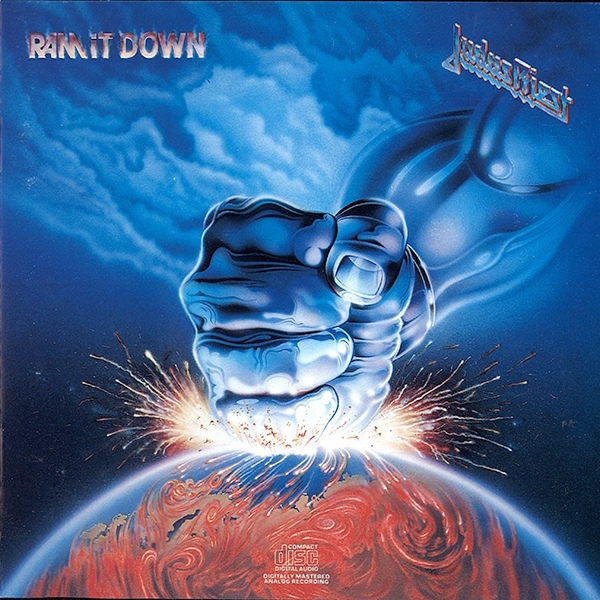 JUDAS PRIEST - Ram It Down (CD, 1988, ORIGINAL 1st PRESSING