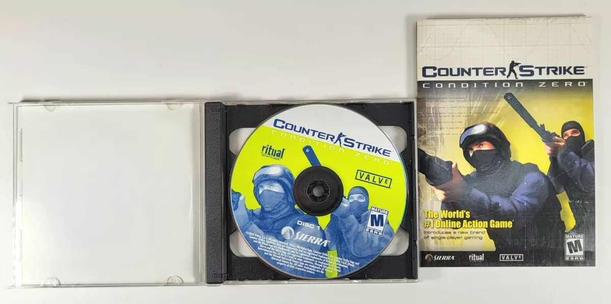 Counter-Strike: Condition Zero (PC, 2004) CD Rom 2 Disc