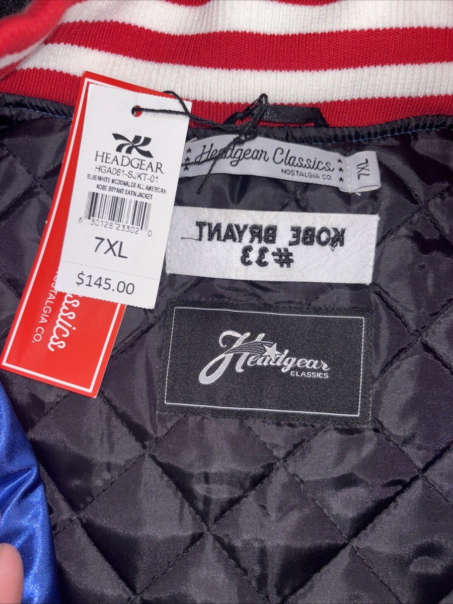 Headgear Classic Kobe Bryant McDonald's All American Jacket See