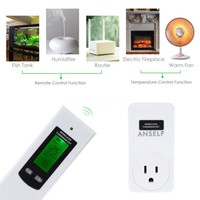 433mhz Thermostat Plug Lcd Remote Control Temperature Controller White T1n8 on sale 433mhz Thermostat Plug Lcd Remote Control Temperature Controller White T1n8 on sale