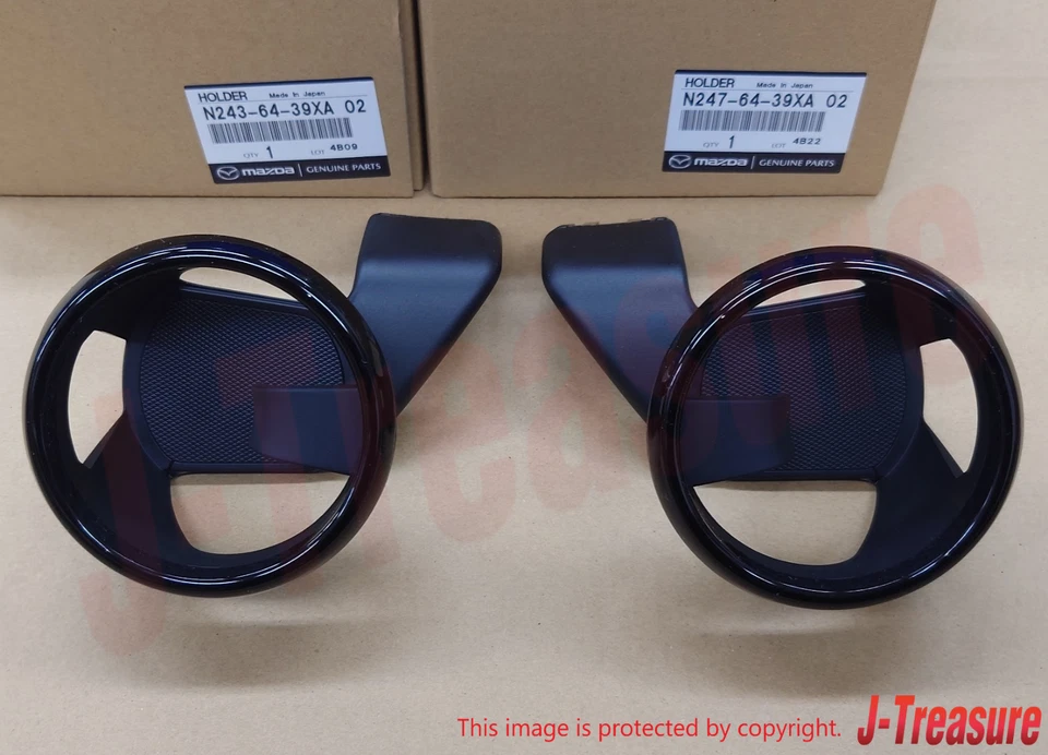 Juego de portavasos derecho e izquierdo MAZDA ROADSTER MX-5 MIATA ND 16-18 genuino OEM Foto 2 de 4