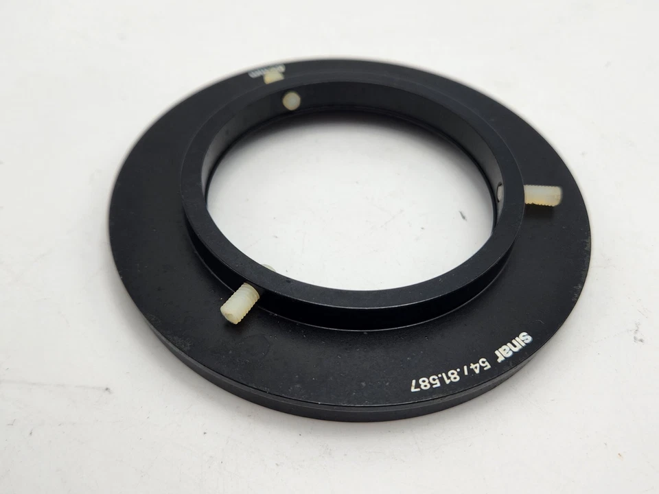 Sinar 547.81.579 60mm Drop-In Filter Ring Holder Adapter for P2 P3 95.5mm - Image 3 of 4