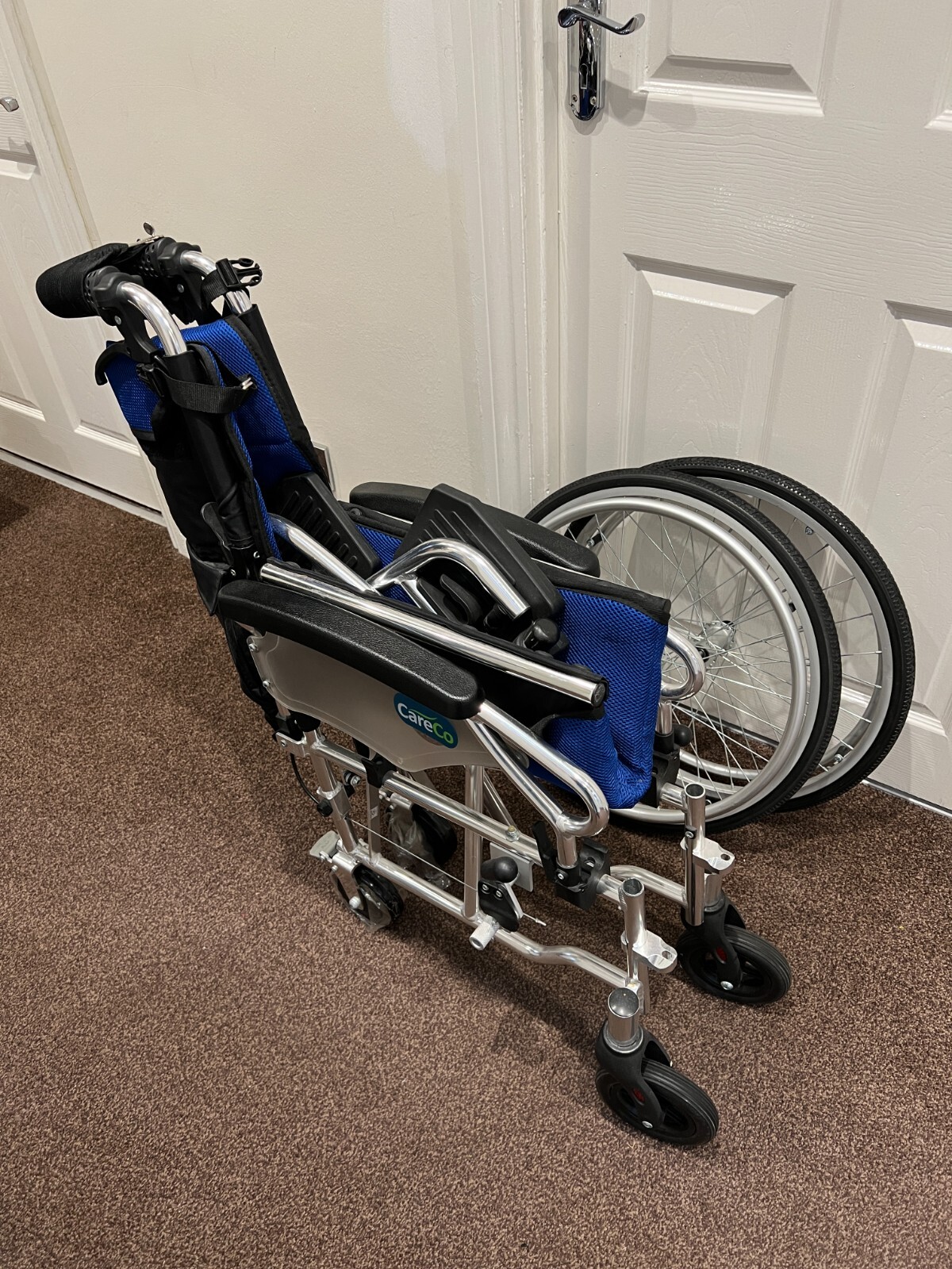 Wheelchair Lightweight folding travel wheelchair eBay