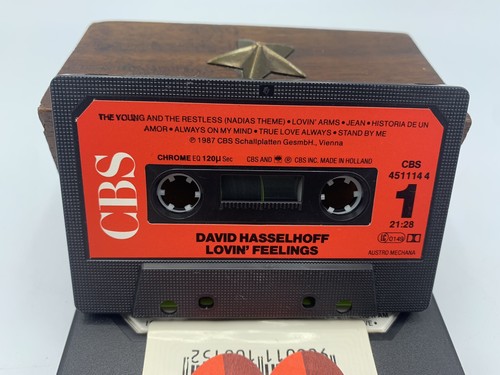 David Hasselhoff Lovin Feelings Cassette Tape Germany Rare 1987 Bay Watch Rare - Picture 5 of 6