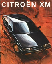 Catalogue brochure prospekt Citroën XM 1993 FR - version 2