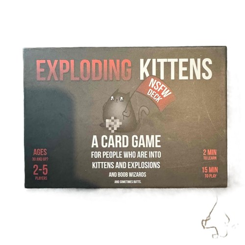 Exploding Kittens NSFW Edition Card Game For 2-5 Players - Picture 2 of 6
