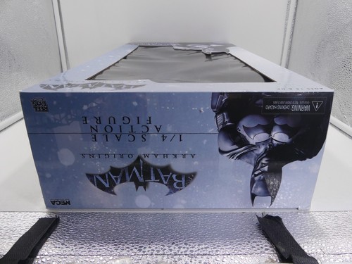 18" BATMAN figure ARKHAM ORIGINS deluxe 1/4-SCALE SERIES dark knight NECA DC - Picture 15 of 15