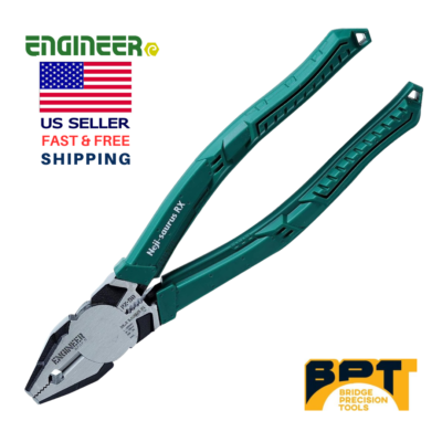 ENGINEER PZ-59 Neji-Saurus RX Heavy Duty Pliers 8-Inch (Made In