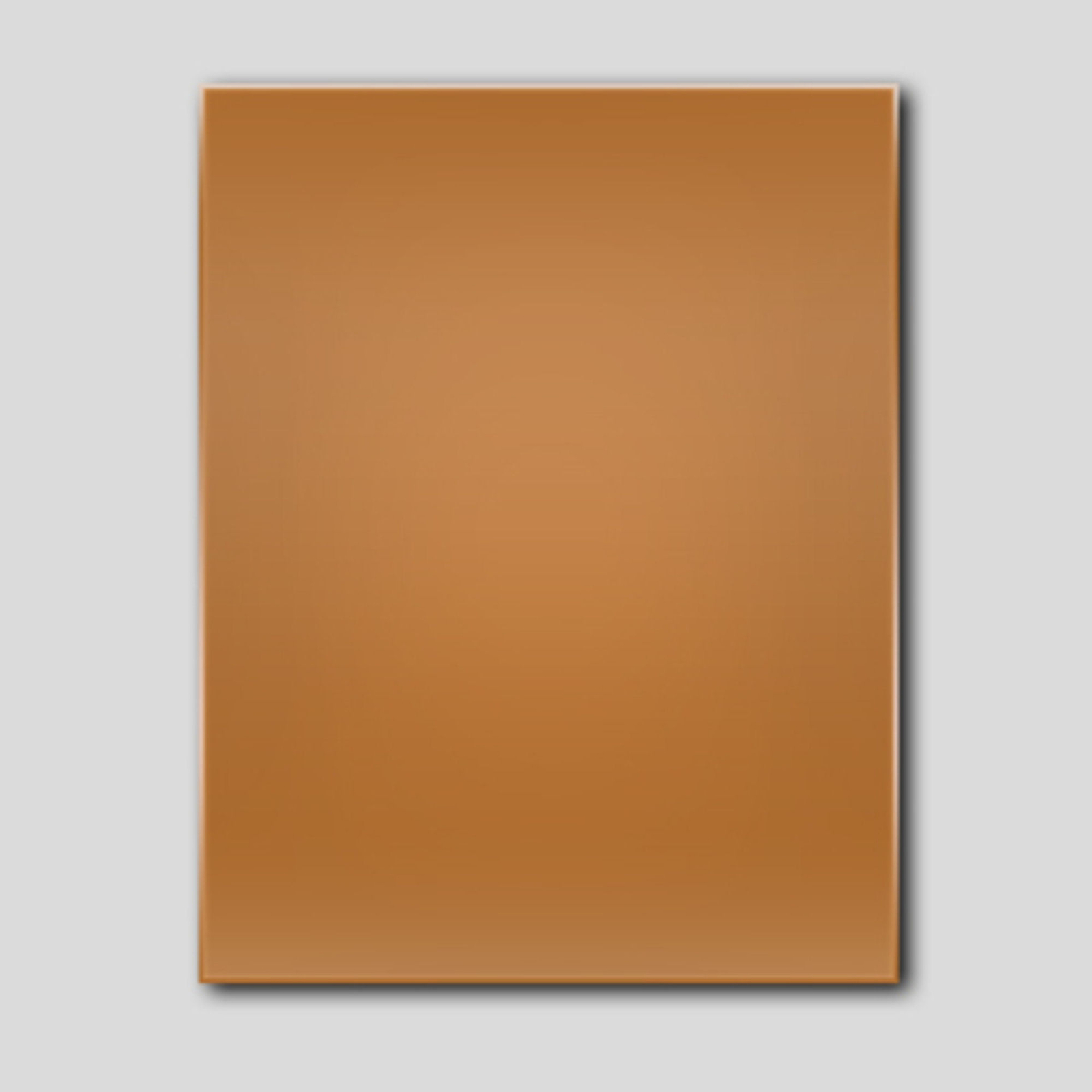 Copper Blank - Oblong 40x50 mm - 10 Pack