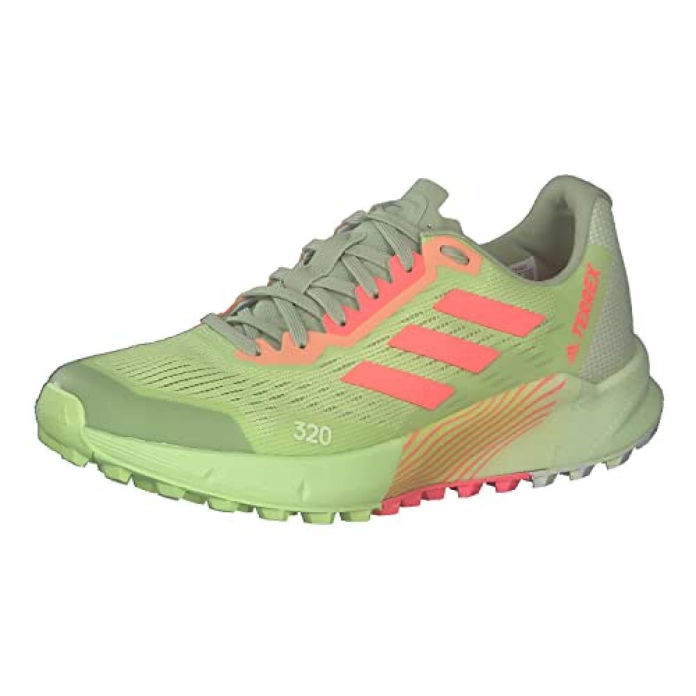 (TG. 46 EU) Adidas Terrex Agravic Flow 2, Sneaker Uomo, Pulse Lime/Turbo/Ftwr Wh