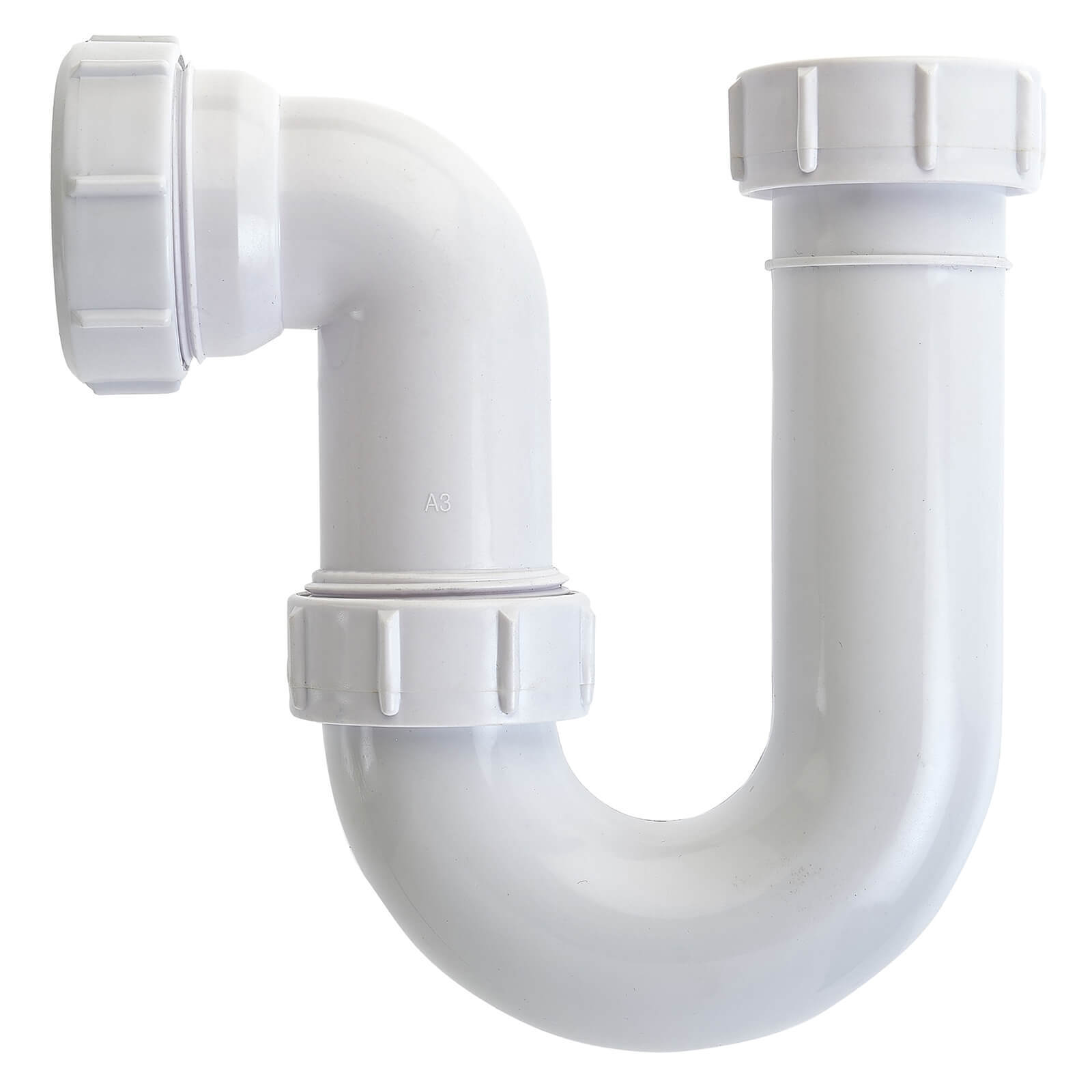 2 x MaKe 40mm Swivel P Trap 40mm x 75mm PRO043